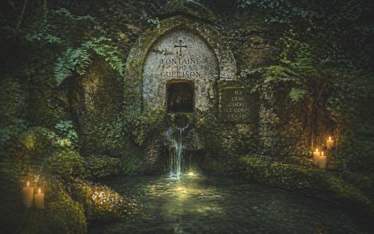 Fontaine de guérison miraculeuse dans l'Allier Fontaine guérisseuse dans l'Allier